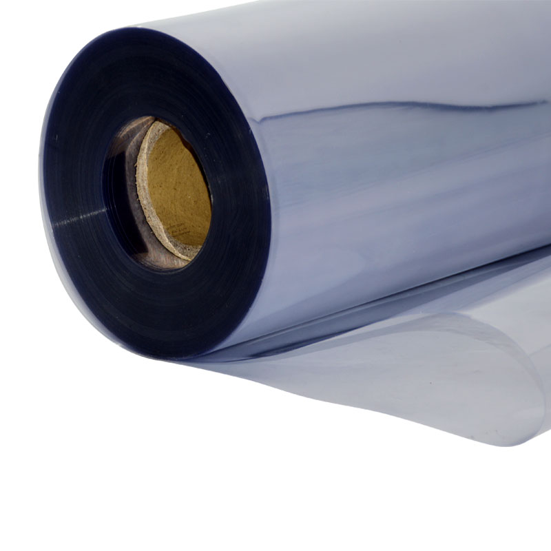 Høj kvalitet Mad Grade Kina Blå PVC Stretch Film