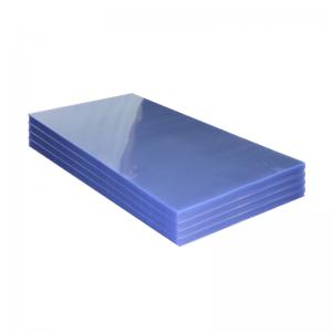Varme-formbar fleksibelt glasplastplade PVC stiv film 0,5 mm tykt