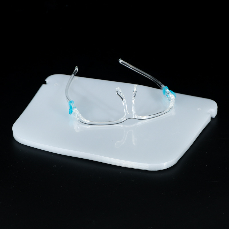 Mode Fuld omslag Plastic Clear Visors Plastic Eye Shield Antitåge Faceshield Glass