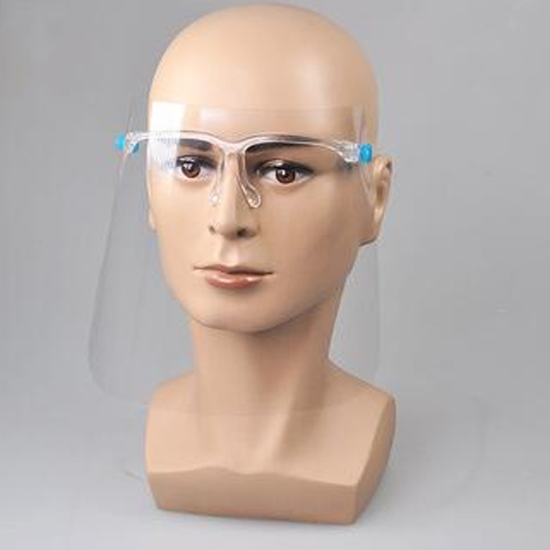Brugertilpassede, genanvendelige gennemsigtige beskyttelsesbriller, synsskærme Faciale Plastic Safety Faces Shields for Child