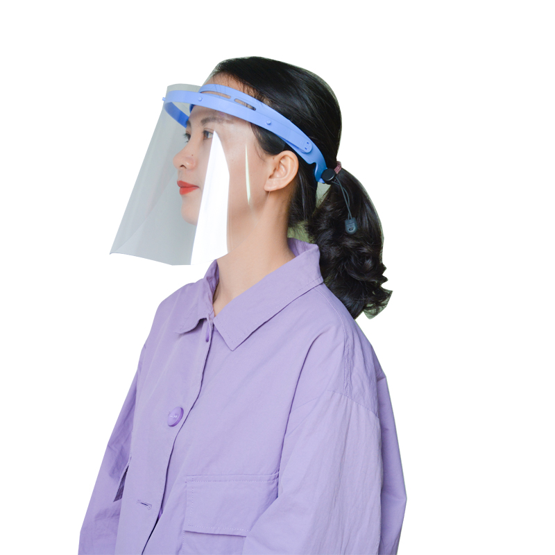 Splasbeskyttelses mod tåge Justerbare Beskyttende Faceshield Dental Face Guard Rekunne Face Shield EN166