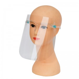 Unisex Vinterpolykarbonat Face Shield 2021 Anti-tåge Genbrugsable Face Shields with Glass Frame