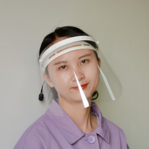 EN166 Jul Vintersikker beskyttelse mod Splash, tåge, Visor Face Shield Transparent Face Shield Dental