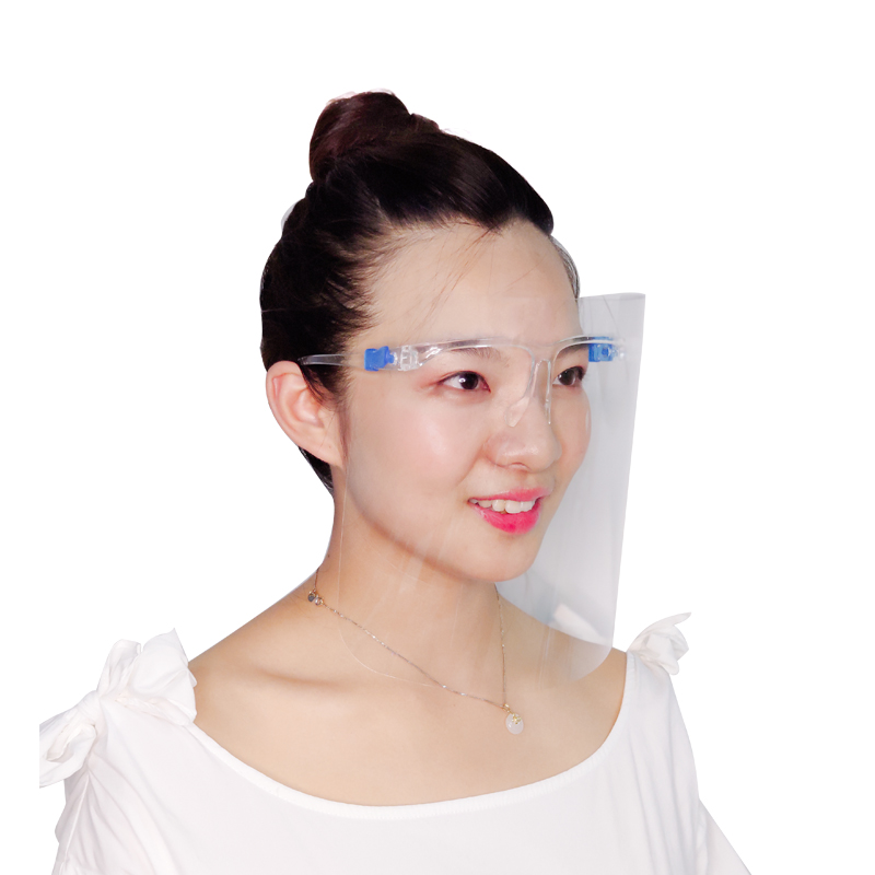 OEM Anti-Fog Distributør Custom Isolation Plastic Face Shield Glasses
