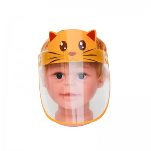 OEM Anti-Fog-distributør Custom Isolation Plastic Kids Face Shield